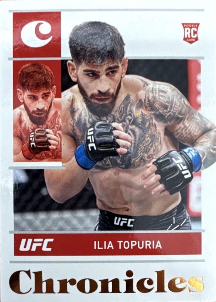 2022 Panini Chronicles UFC Bronze Ilia Topuria #82