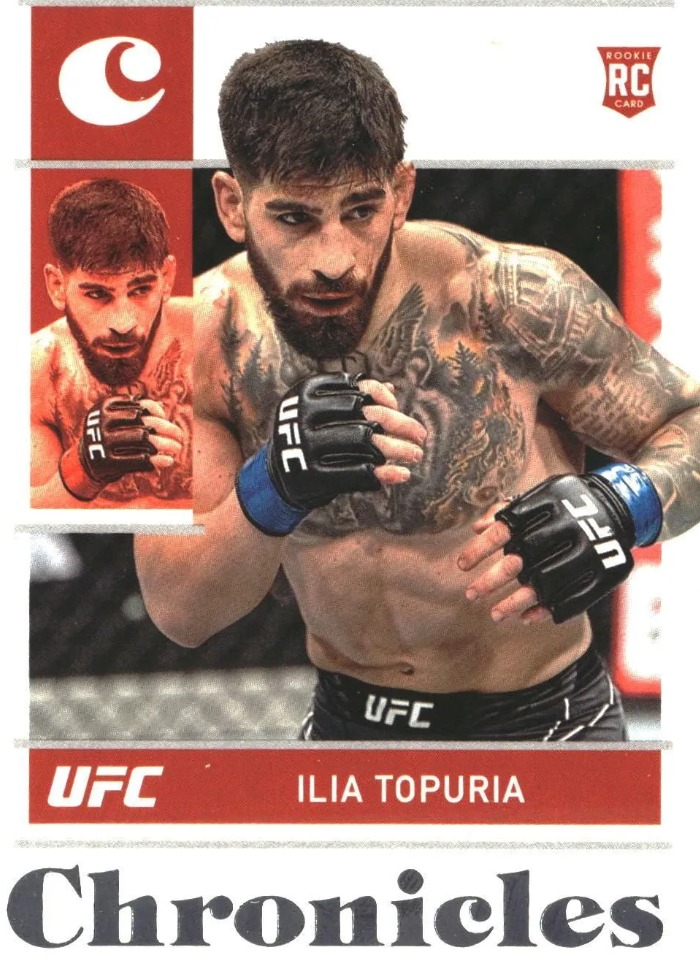 2022 Panini Chronicles UFC Silver Ilia Topuria #82