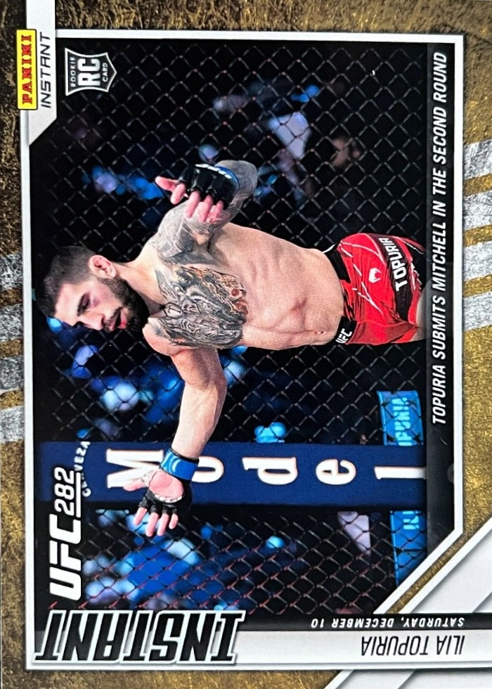 2022 Panini Instant UFC Fight Night Bronze Ilia Topuria #147 1 of 50