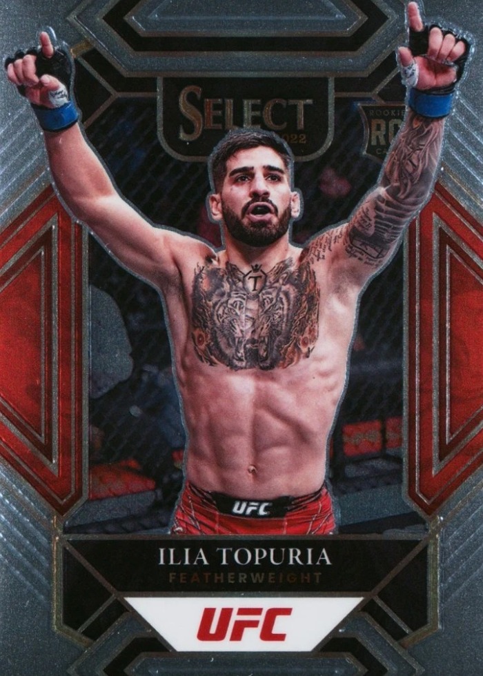 2022 Panini Select UFC Base Ilia Topuria #320