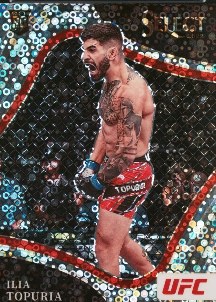 2022 Panini Select UFC Disco Ilia Topuria #262