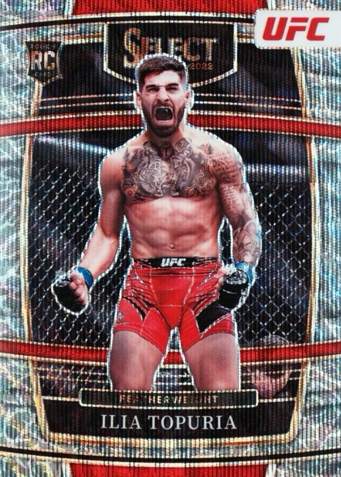 2022 Panini Select UFC Elephant Ilia Topuria #23 SSP