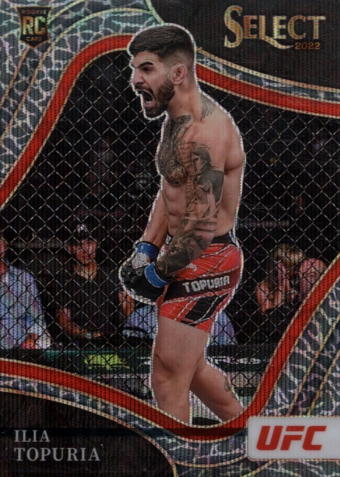 2022 Panini Select UFC Elephant Ilia Topuria #262 SSP