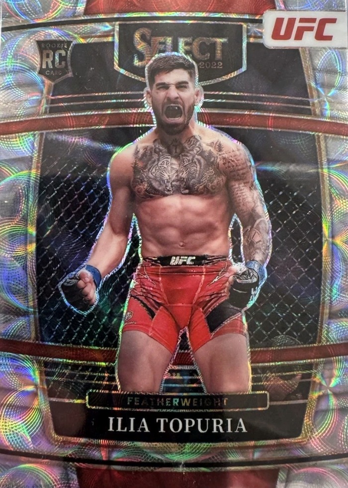 2022 Panini Select UFC Scope Ilia Topuria #23