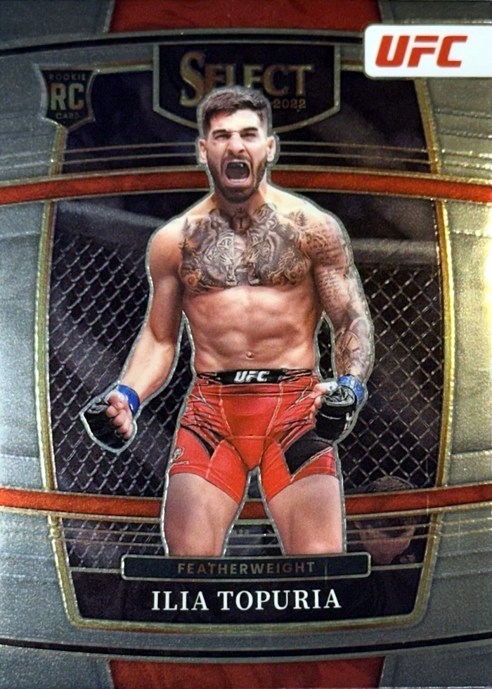 2022 Panini Select UFC Silver Ilia Topuria #23
