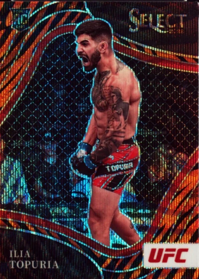 2022 Panini Select UFC Tiger Ilia Topuria #262 SSP