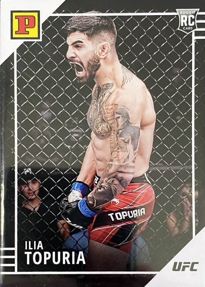 2022 Panini UFC Base Ilia Topuria #70