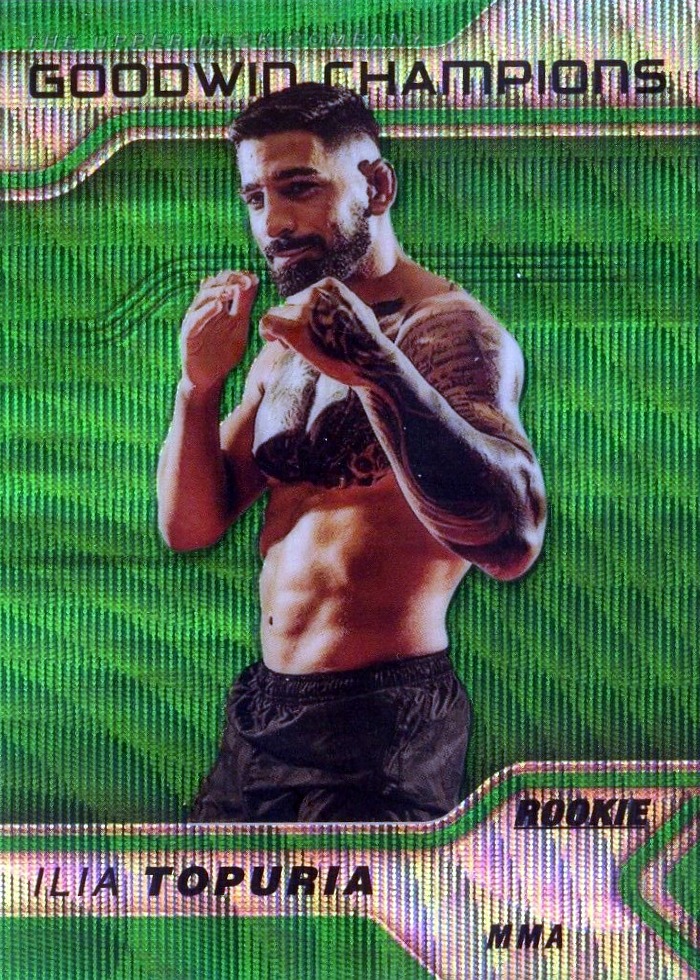 2023 Goodwin Champions Green Wave Ilia Topuria #P49 /10