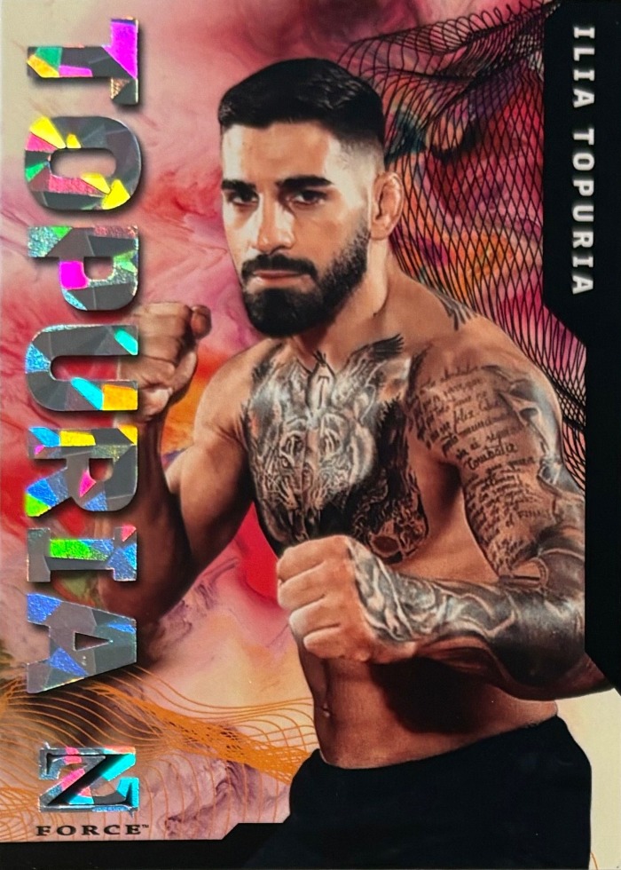 2023 Metal Universe Champions Rave Ilia Topuria #Z-31 /150