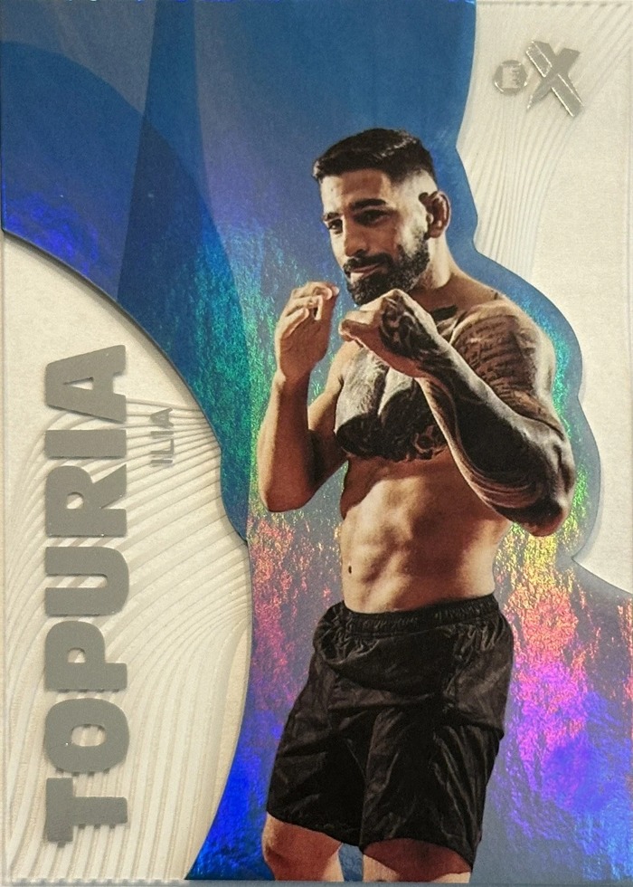 2023 Metal Universe Champions Refractor Ilia Topuria #EX-10