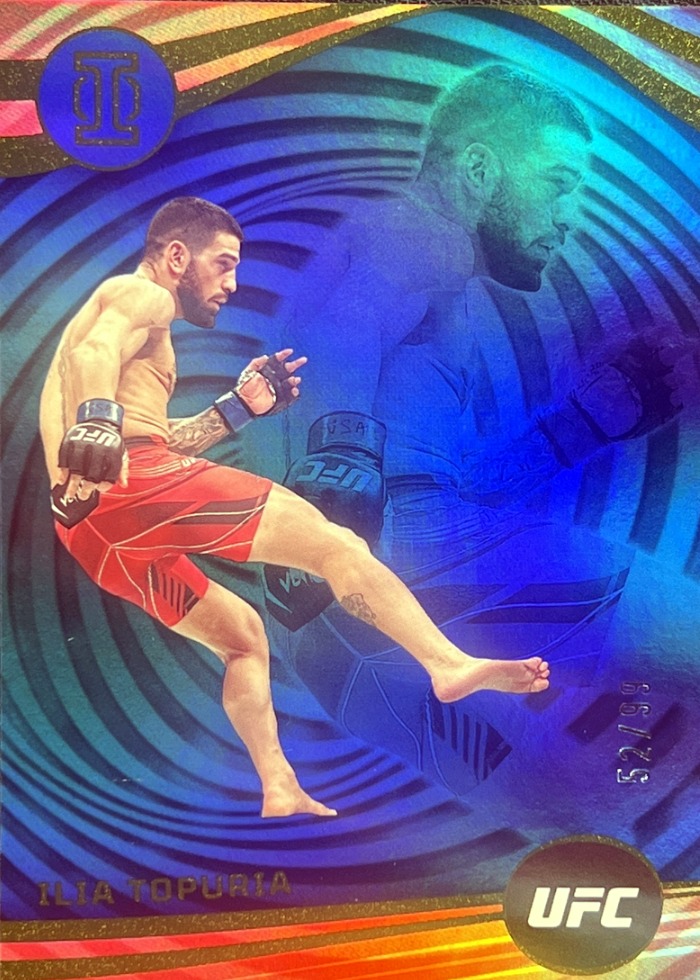 2023 Panini Chronicles UFC Blue Ilia Topuria #269 /99