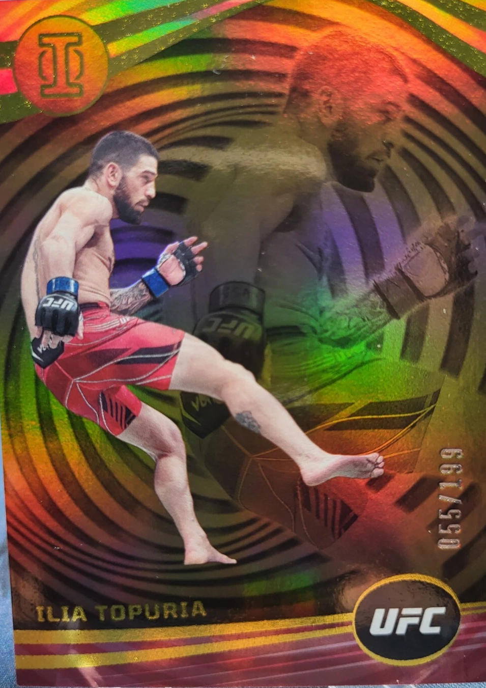 2023 Panini Chronicles UFC Bronze Ilia Topuria #269 /199