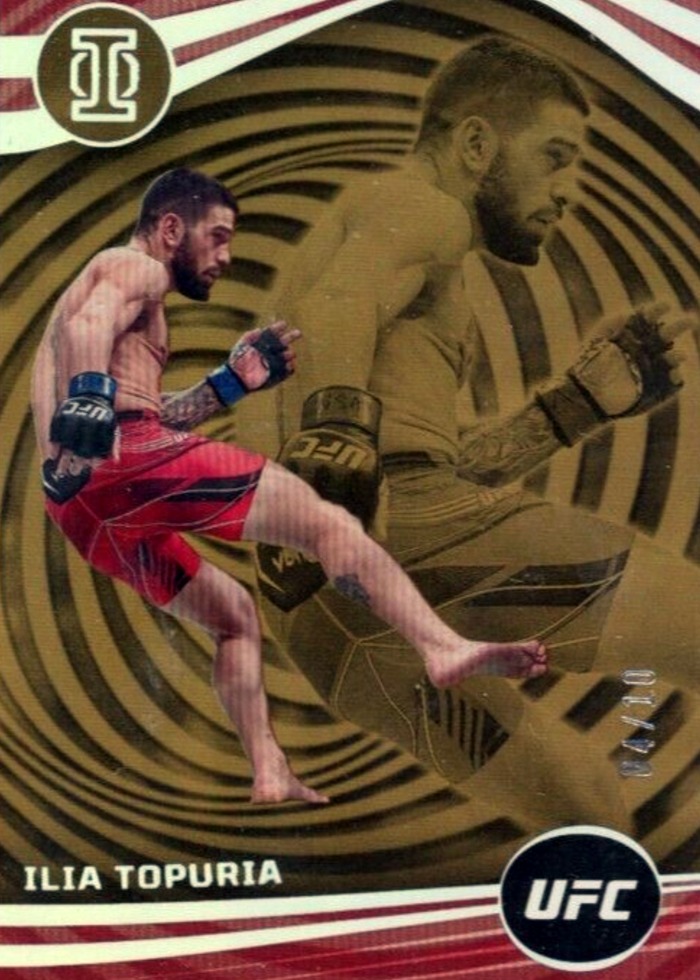 2023 Panini Chronicles UFC Gold Ilia Topuria #269 /10