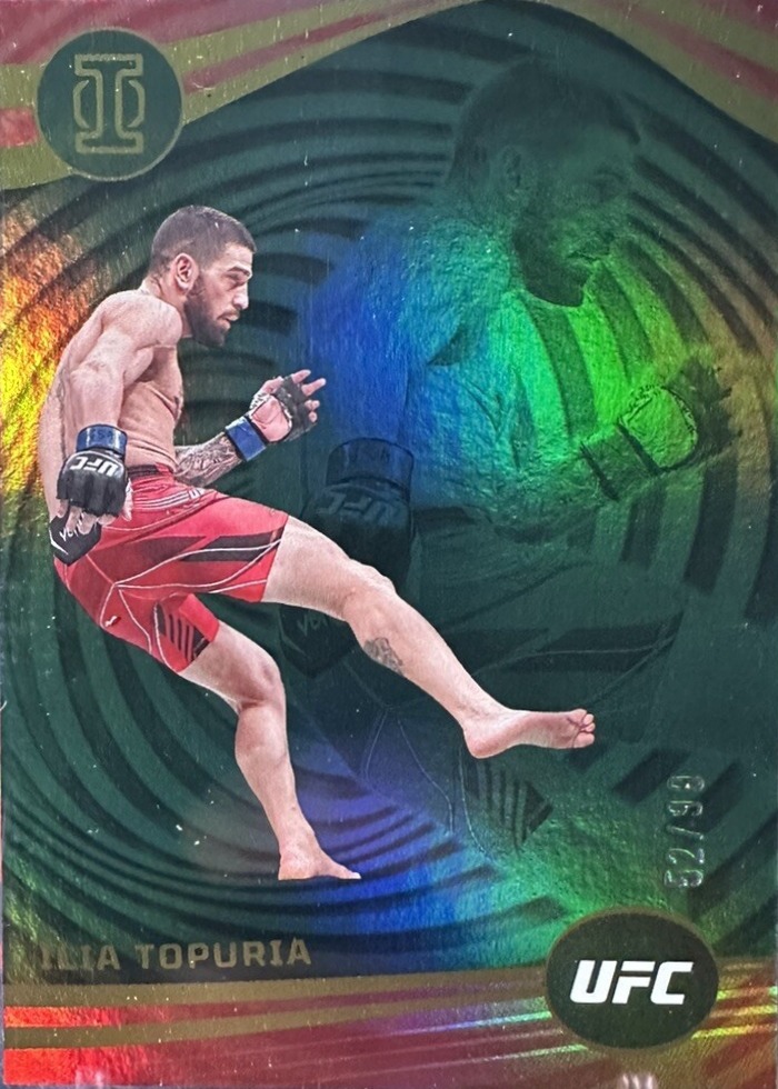 2023 Panini Chronicles UFC Green Ilia Topuria #269 /99