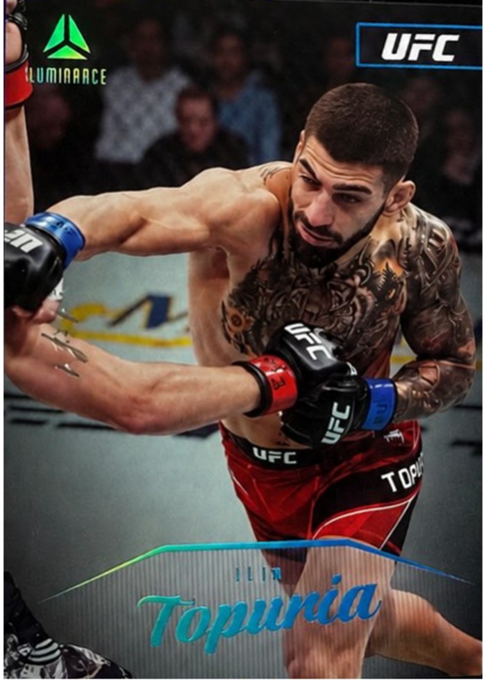 2023 Panini Chronicles UFC Platinum Ilia Topuria #154 /1