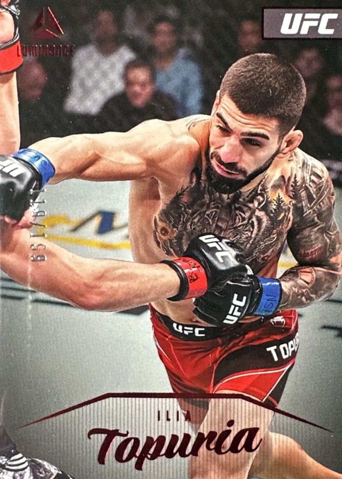 2023 Panini Chronicles UFC Red Ilia Topuria #154 /199