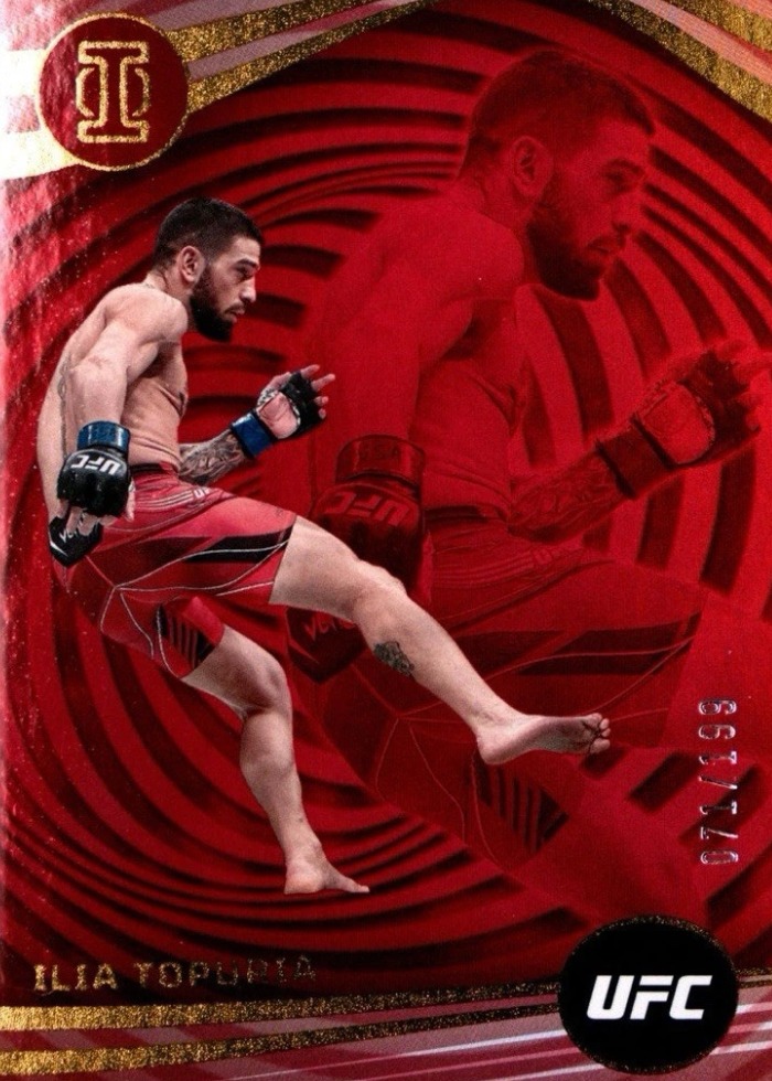 2023 Panini Chronicles UFC Red Ilia Topuria #269 /199