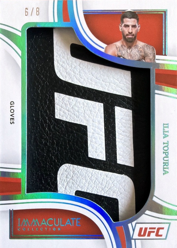 2023 Panini Immaculate UFC Gloves Prime Ilia Topuria #JM-ITP /8