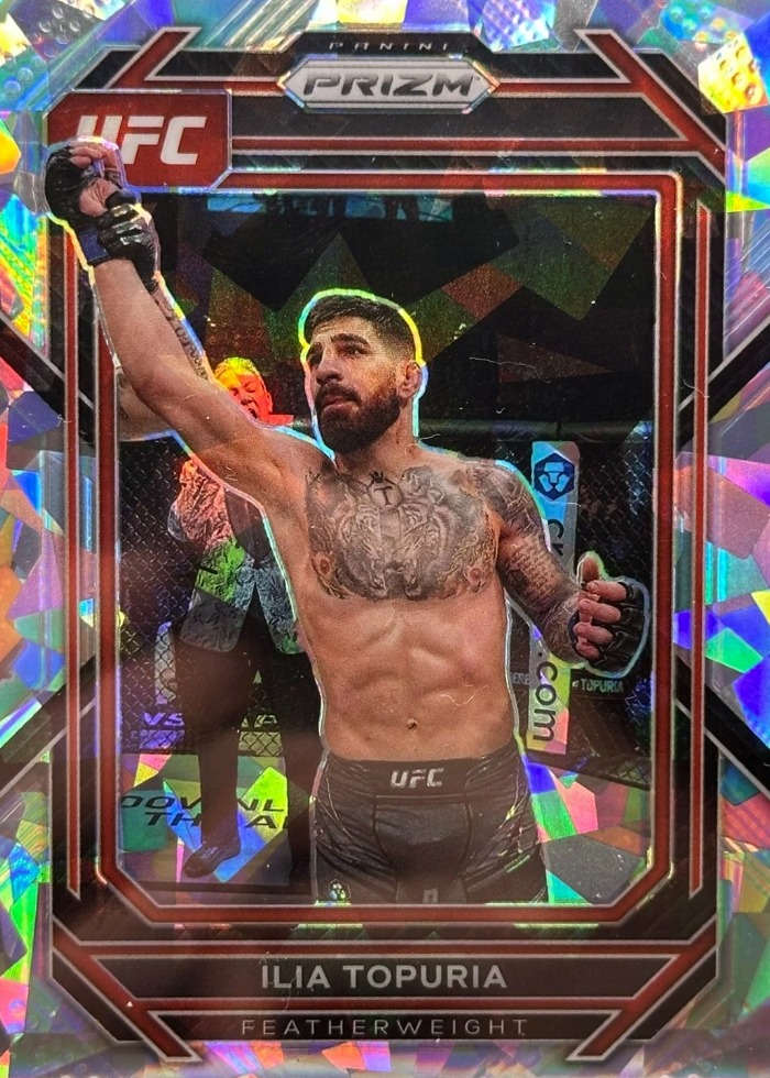 2023 Panini Prizm UFC Ice Ilia Topuria #167