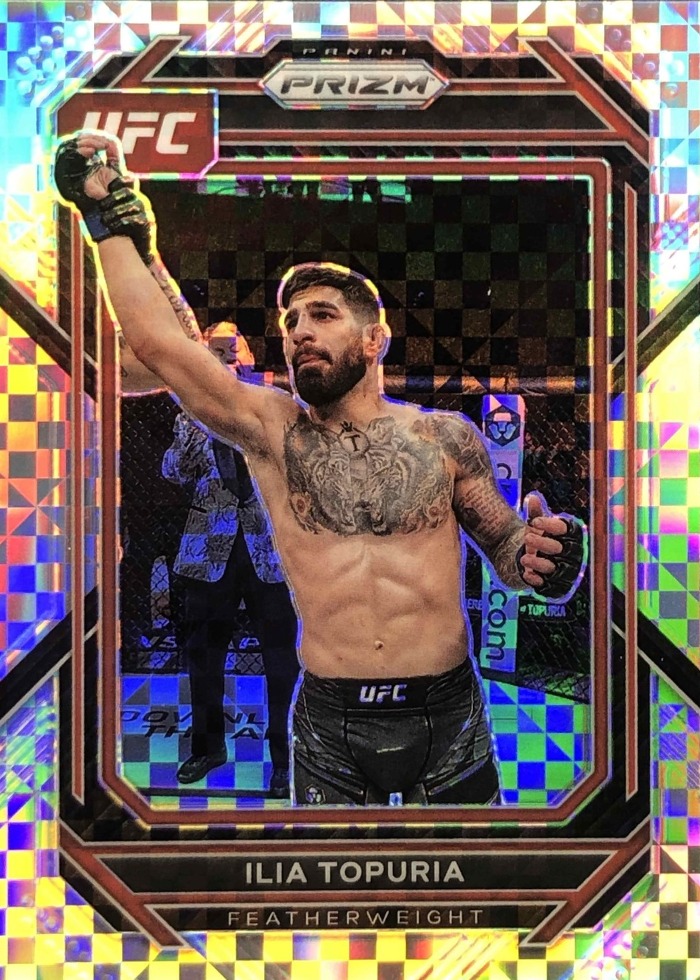 2023 Panini Prizm UFC Lucky Envelopes Ilia Topuria #167 /8