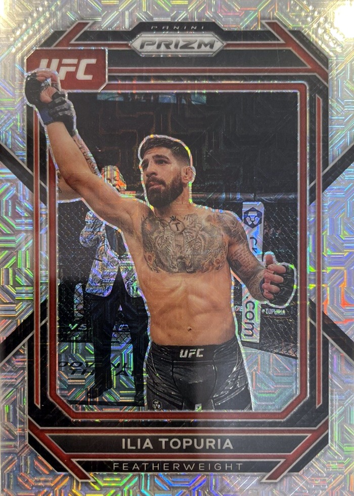 2023 Panini Prizm UFC Mojo Ilia Topuria #167 /25