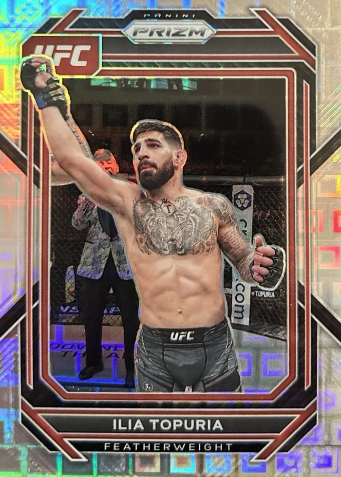 2023 Panini Prizm UFC Premium Box Set Ilia Topuria #167 /99