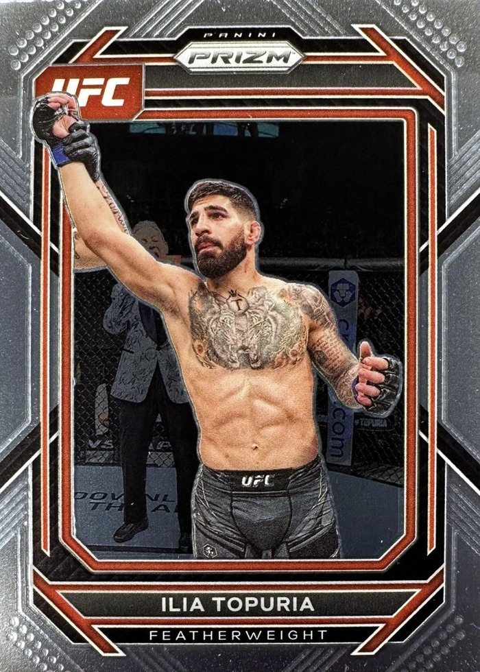 2023 Panini Prizm UFC Silver Ilia Topuria #167