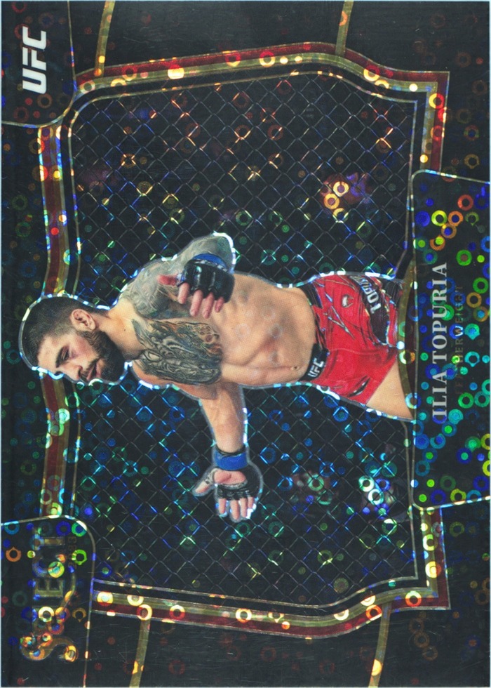 2023 Panini Select UFC Black Disco Ilia Topuria #250 /1