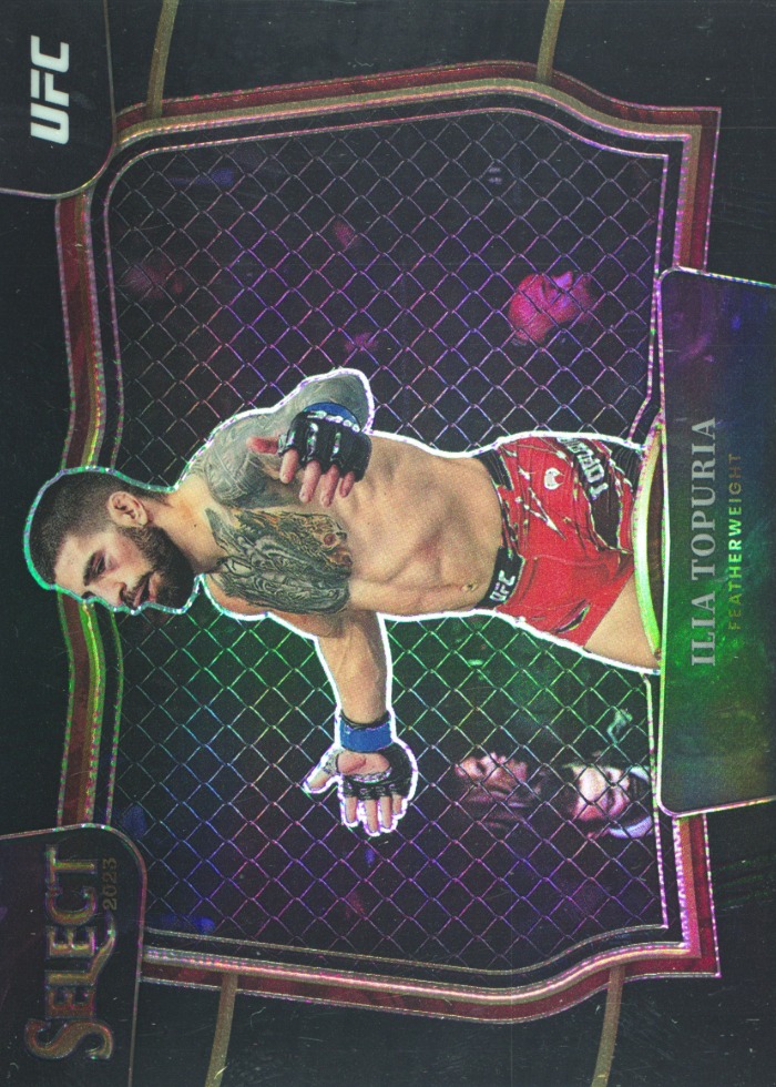 2023 Panini Select UFC Black Ilia Topuria #250 /1