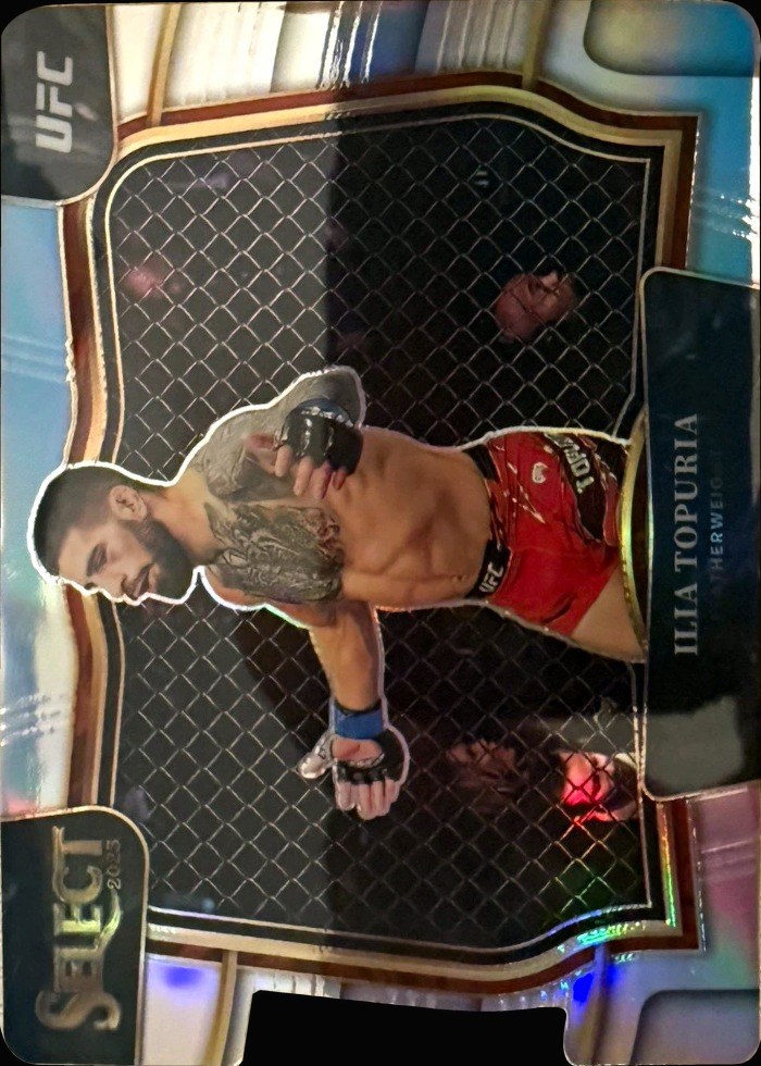2023 Panini Select UFC Die cut Ilia Topuria #250 SP