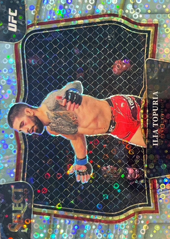 2023 Panini Select UFC Disco Ilia Topuria #250