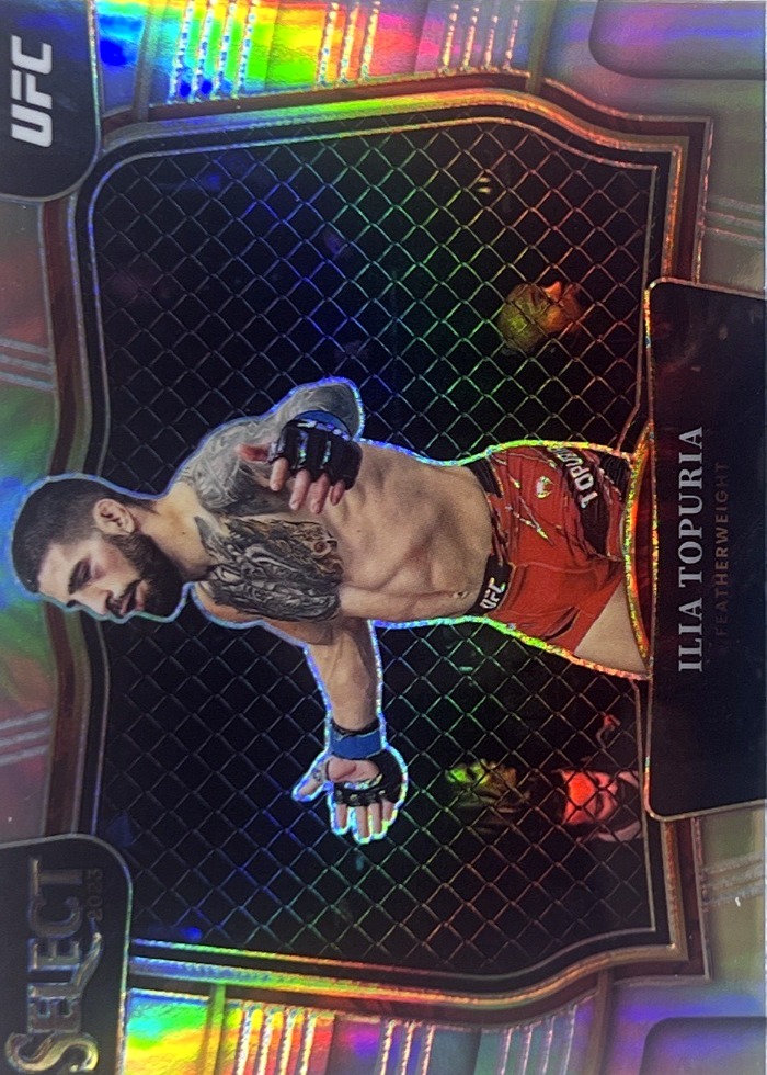 2023 Panini Select UFC Silver Ilia Topuria #250