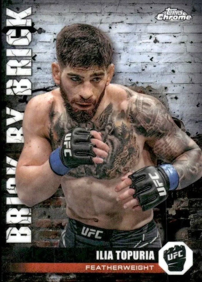 2024 Topps Chrome UFC Base Ilia Topuria #BYB-2