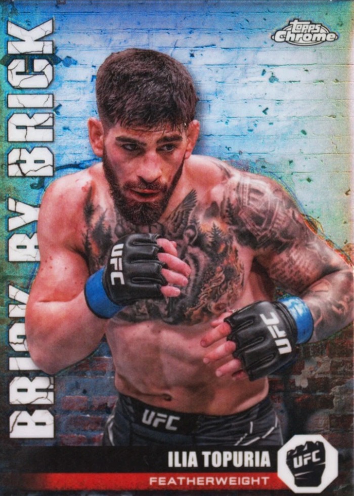 2024 Topps Chrome UFC Refractor Ilia Topuria #BYB-2