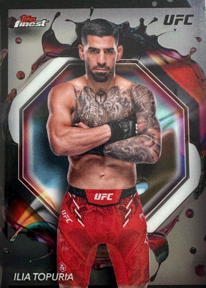 2024 Topps Finest UFC Base Ilia Topuria #282