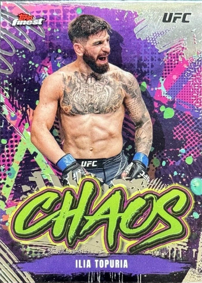 2024 Topps Finest UFC Base Ilia Topuria #CHA-1