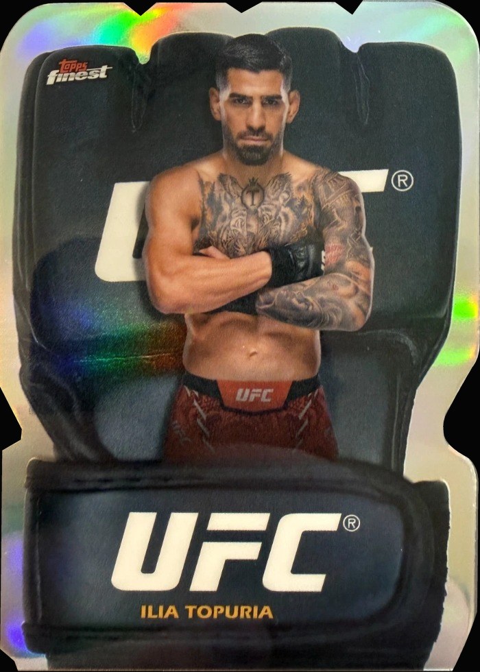 2024 Topps Finest UFC Refractor Insert Ilia Topuria #FGD-31 SSP