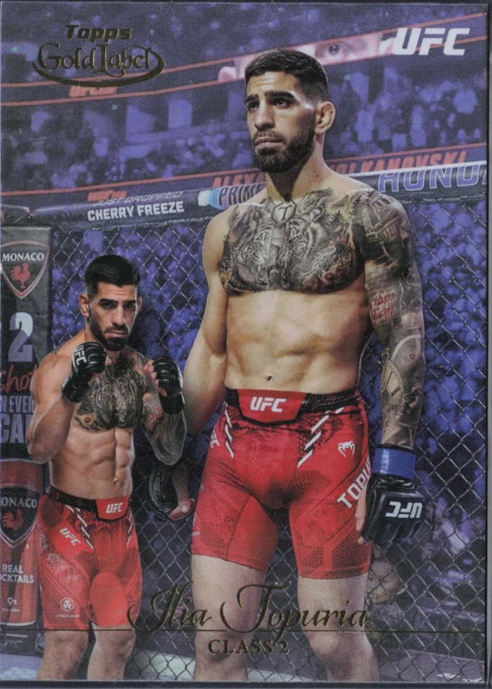 2024 Topps Gold Label UFC Class 2 Bronze Ilia Topuria #8