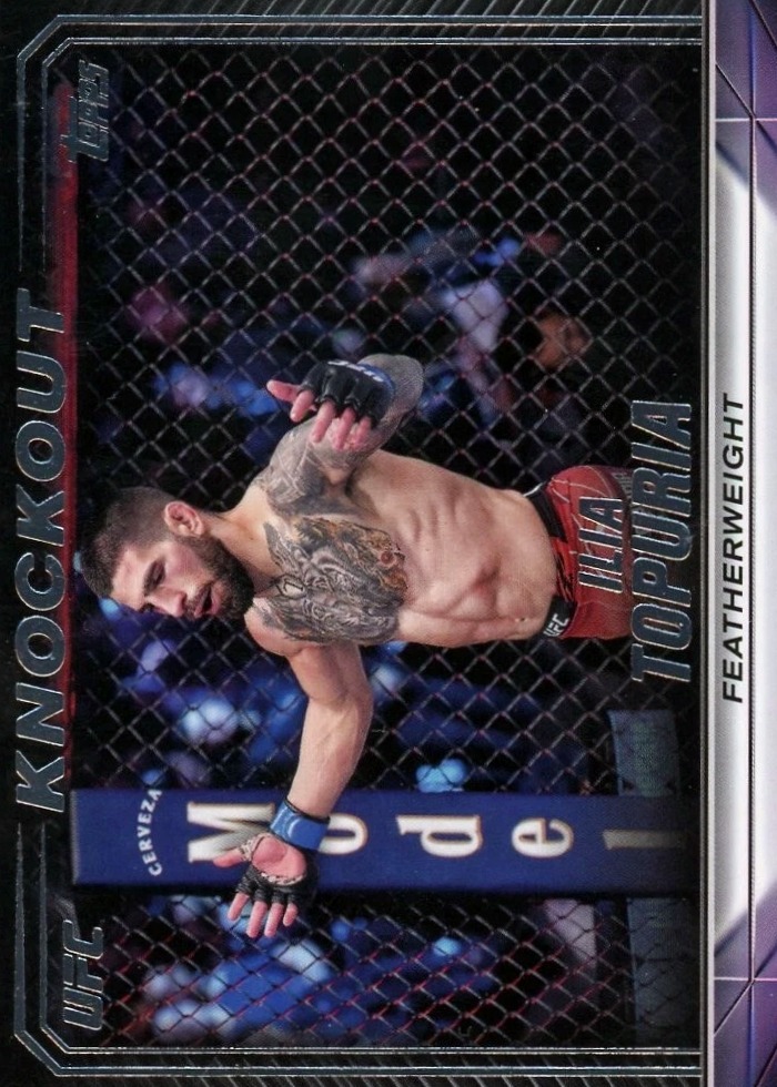 2024 Topps Knockout UFC Base Ilia Topuria #34