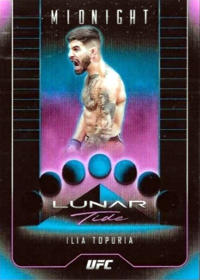 2024 Topps Midnight UFC Base Ilia Topuria #LT-3