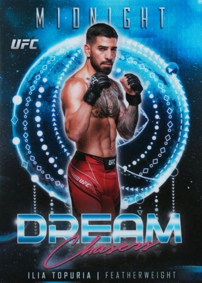 2024 Topps Midnight UFC Refractor Ilia Topuria #DC-22 SSP