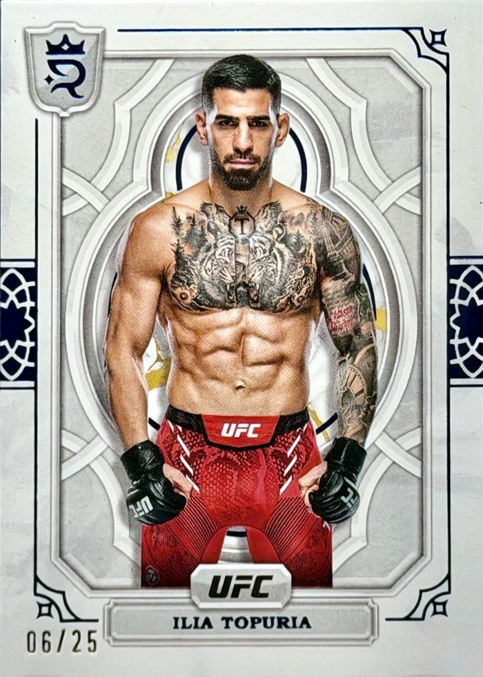 2024 Topps Royalty UFC Blue Ilia Topuria #50 /25