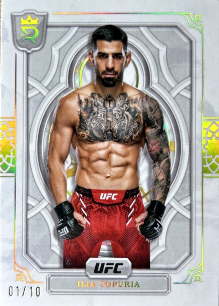 2024 Topps Royalty UFC Gold Ilia Topuria #50 /10