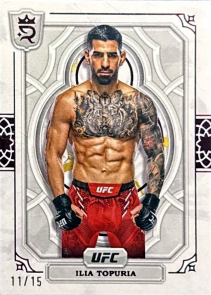 2024 Topps Royalty UFC Red Ilia Topuria #50 /15