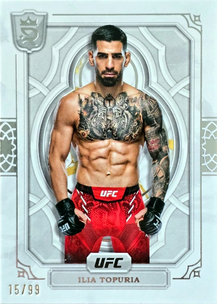 2024 Topps Royalty UFC Silver Ilia Topuria #50 /99