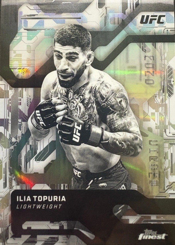 2025 Topps Finest UFC Base Ilia Topuria #MC-2