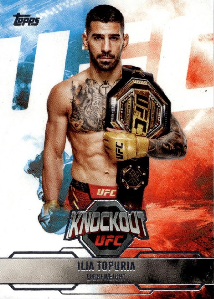 2025 Topps Knockout UFC Base Ilia Topuria #69