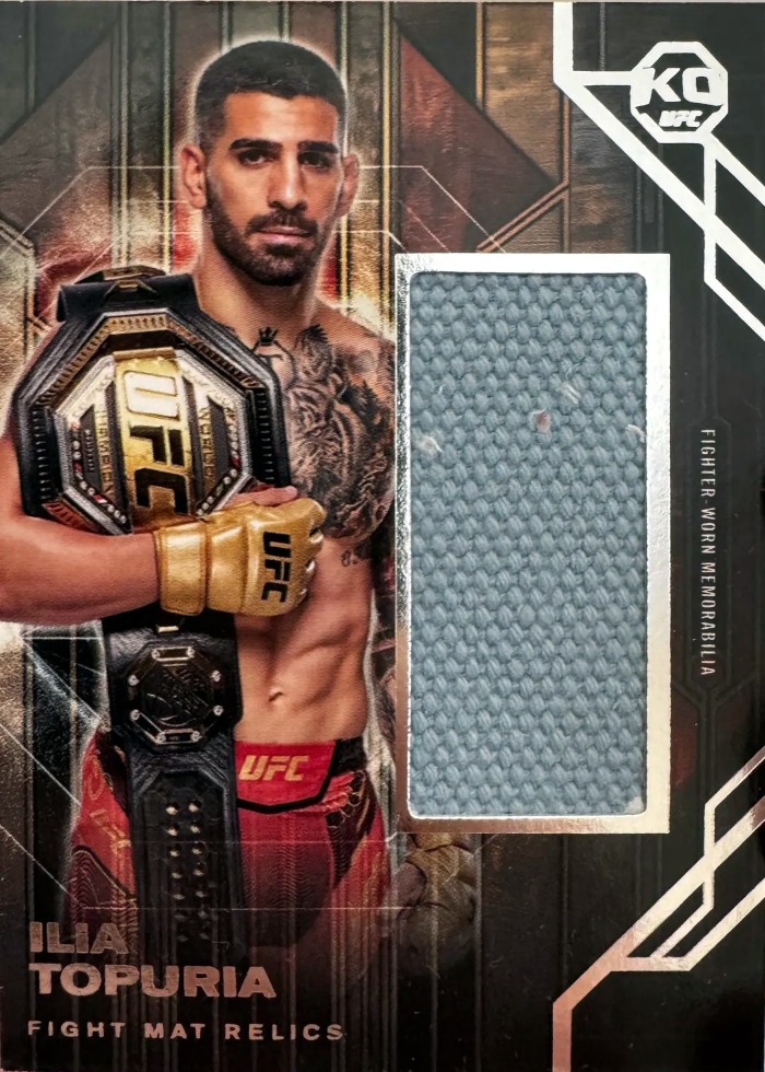 2025 Topps Knockout UFC Base Ilia Topuria #FMR-IT