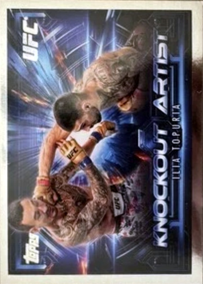 2025 Topps Knockout UFC Base Ilia Topuria #KA-21