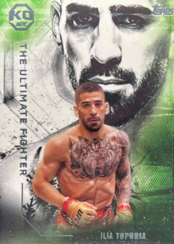 2025 Topps Knockout UFC Base Ilia Topuria #UF-9